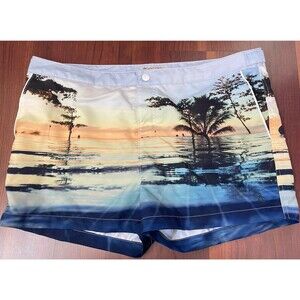 Original Penguin By Munsing Wear Board Shorts Men's Beach Swim Surf Sz.38